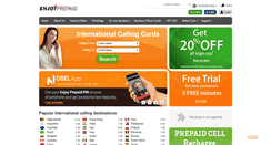 Desktop Screenshot of enjoyprepaid.com