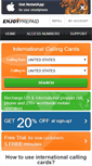 Mobile Screenshot of enjoyprepaid.com